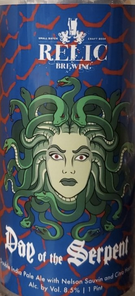 Relic Brewing "Day of the Serpent" DIPA
