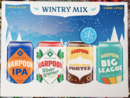 Harpoon Brewing "Wintery Mix" Mixed 12pk Bottles
