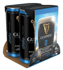 Guinness Draught Zero (Non-Alcoholic) 4pk