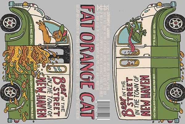Fat Orange Cat "Beer in the Street of New Haven" NEIPA