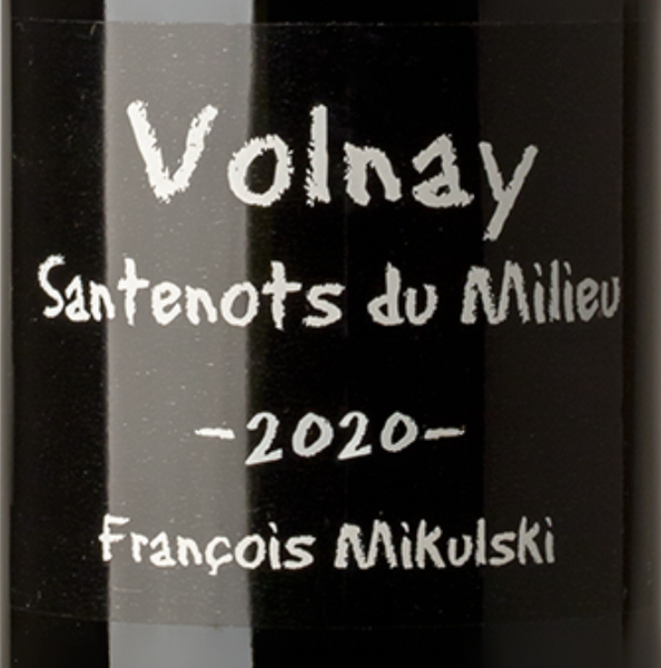 Domaine Francois Mikulski 'Santenots du Milieu' Volnay 1er Cru