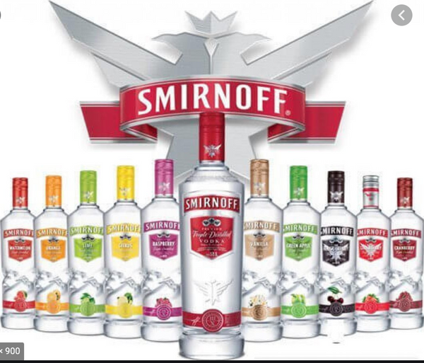 Smirnoff Vodkas