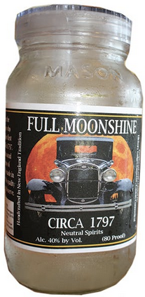 Full Moonshine by Hickory Ledges Farm & Distillery