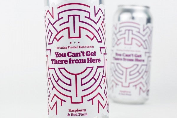 Burlington Beer Co. "You Can't Get There from Here" Raspberry + Red Plum