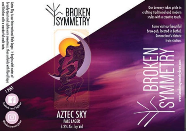 Broken Symmetry "Aztec Sky" Mexican Lager
