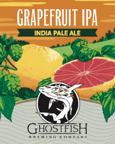Ghostfish Brewing Company Grapefruit IPA Gluten Free (6 pk, 12 oz Cans)