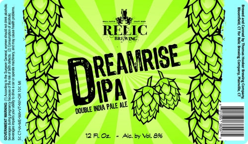 Relic Brewing "Dreamrise" DIPA