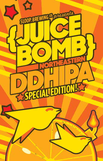 Sloop Brewing "Juice Bomb" DDHIPA