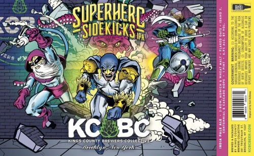 King's County Brewing "Superhero Sidekicks" IPA