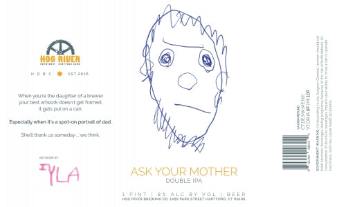 Hog River Brewing "Ask your Mother" DIPA