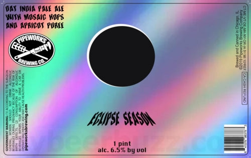 Pipeworks Brewing "Eclipse Season" IPA