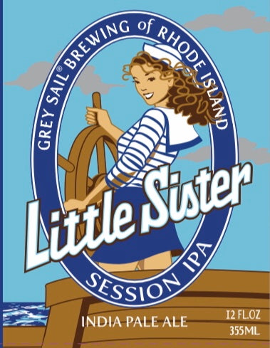 Grey Sail Brewing "Little Sister" Session IPA