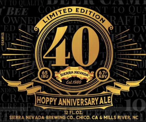 Sierra Nevada Brewing 40th Hoppy Anniversary Ale