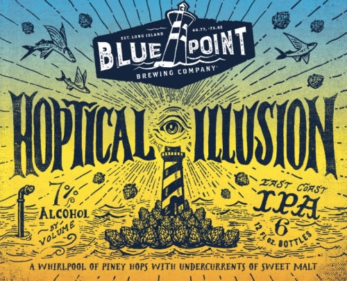 Blue Point Brewing "Hoptical Illusion" IPA