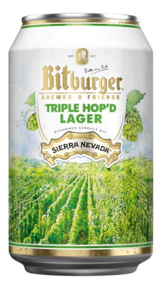 Bitburger "Triple Hop'd" Lager
