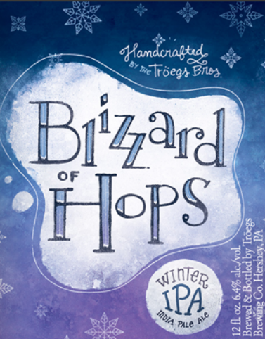 Troegs Independent Brewing "Blizzard of Hops" Winter IPA