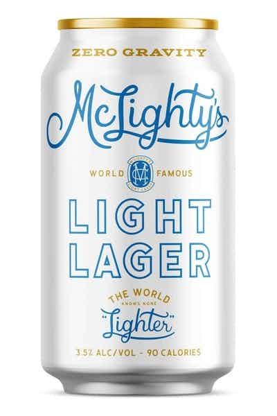 Zero Gravity Brewing McLighty's Light Lager