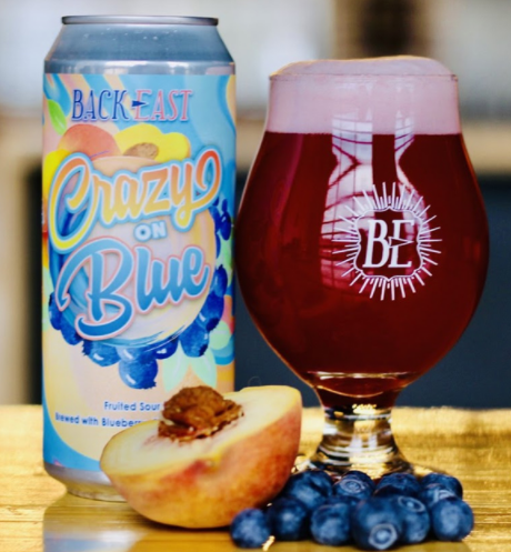 Back East Brewing "Crazy on Blue" Sour IPA