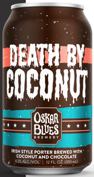 Oskar Blues Brewery "Death by Coconut" Irish-Style Porter