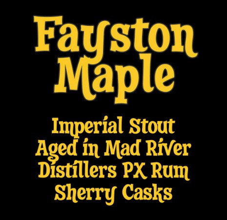 Lawson's Finest Liquid "Fayston Maple" Barrel Aged Imperial Stout (500ml Bottle)