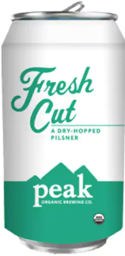 Peak Organic Brewing "Fresh Cut" DH Pilsner