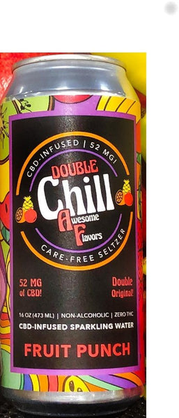 Thomas Hooker Brewing "Double Chill AF" Fruit Punch CBD Selzer