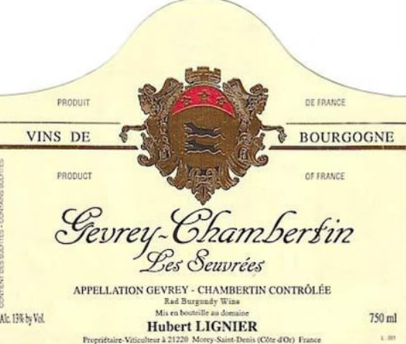 Domaine Hubert Lignier "Les Seuvrées" Gevrey-Chambertin