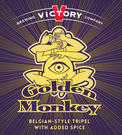 Victory Brewing "Golden Monkey" Belgian-Style Tripel Ale with Added Spice