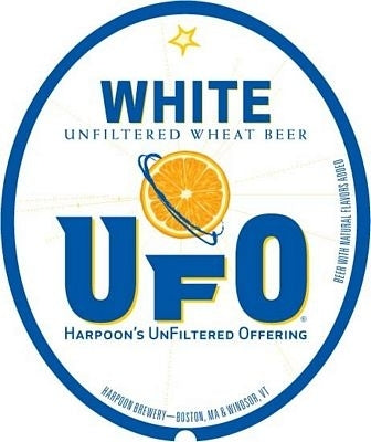 Harpoon Brewing "UFO White" Unfiltered Wheat Beer