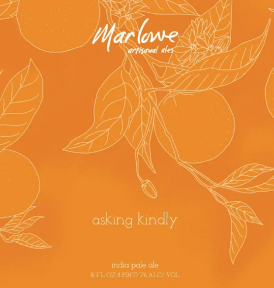Marlowe Artisinal Ales "Asking Kindly: HBC 586" IPA