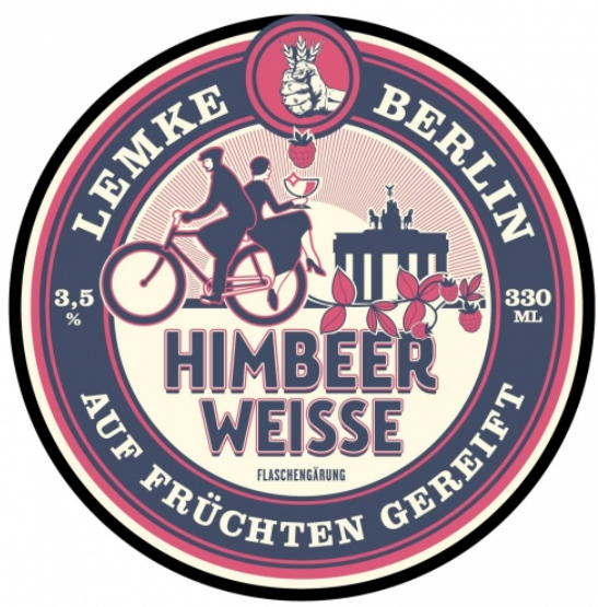 Brauerei Lemke Himbeer Weisse (Budike Raspberry) Berliner