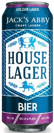 Jack's Abby Craft Lagers "House Lager" Bier (4pk, 16oz cans)