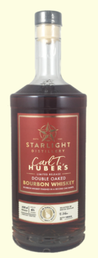 Starlight Distillery Carl T. Hubert Double Oaked Bourbon