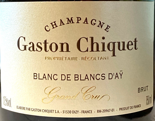Gaston Chiquet "d'Aÿ" Champagne Grand Cru Blanc de Blancs, NV