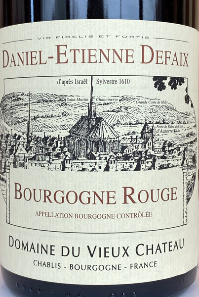 Domaine Daniel-Etienne Defaix Bourgogne Rouge, 2017