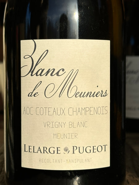 Lelarge-Pugeot Coteaux Champenois Blanc de Meuniers, 2015