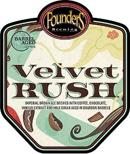 Founder's Brewing "Velvet Rush" Imperial Brown Ale 4pk btl