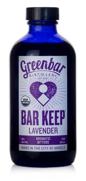 Greenbar Distillery Organic Bar Keep Lavender Bitters