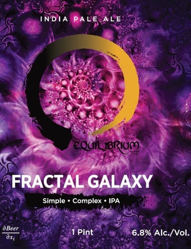 Equilibrium Brewing "Fractal Galaxy" IPA