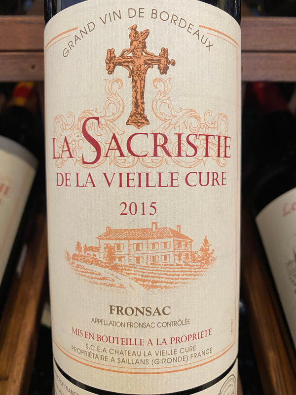 Chateau La Vielle Cure 'La Sacristie' Fronsac, 2013