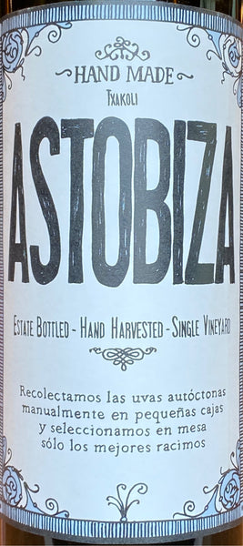 Astobiza 'Hand Made' Txakolina Blanco Arabako, 2020