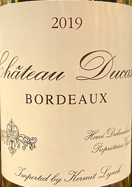Chateau Ducasse Bordeaux Blanc, 2022