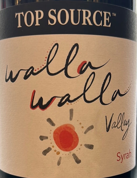 Top Source "Walla Walla Valley" Syrah, 2018