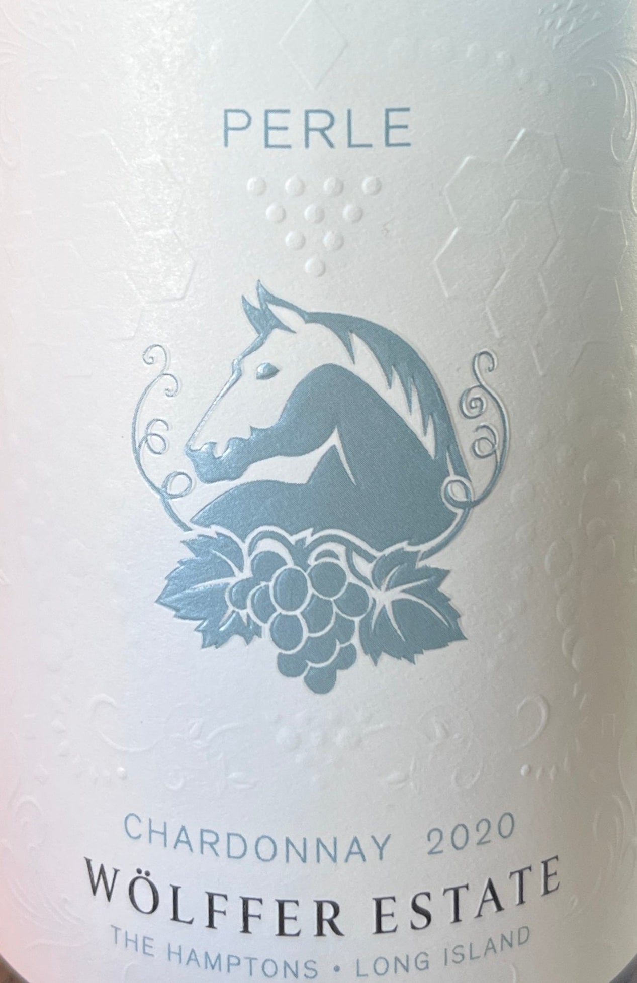 Wolffer Estate "Perle" Chardonnay, 2020 The Wise Old Dog