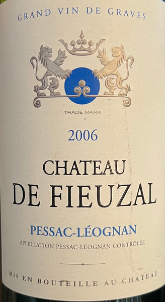 Chateau de Fieuzal Pessac-Leognan Blanc, 2006