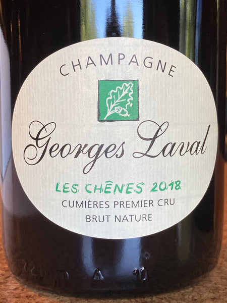 George Laval 'Les Chenes' Blanc de Blancs Premier Cru Champagne Brut Nature