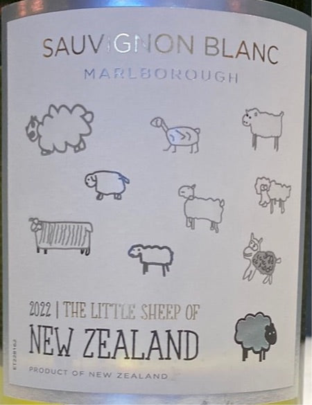 The Little Sheep Sauvignon Blanc Marlborough, 2022 | The Wise Old Dog