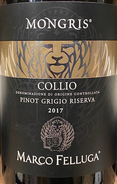 Marco Felluga "Mongris" Collio Pinot Grigio Riserva , 2016