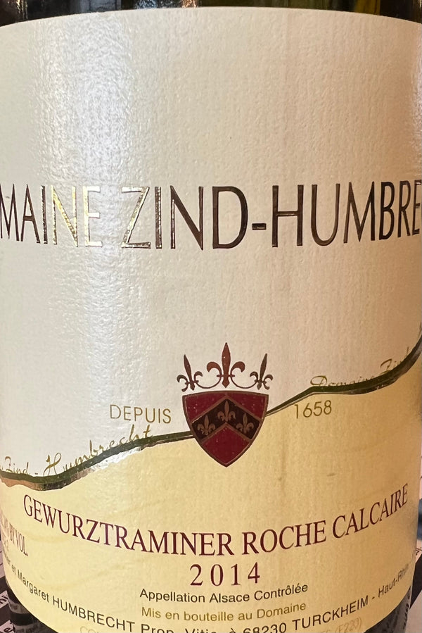 Domaine Zind-Humbrecht Gewurztraminer Roche Calcaire