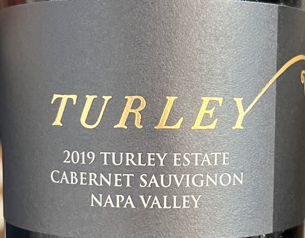 Turley Wine Cellars Estate Cabernet Sauvignon Napa Valley, 2019
